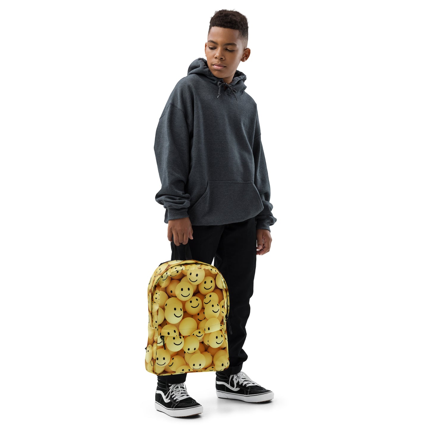 Backpack- Smiley face