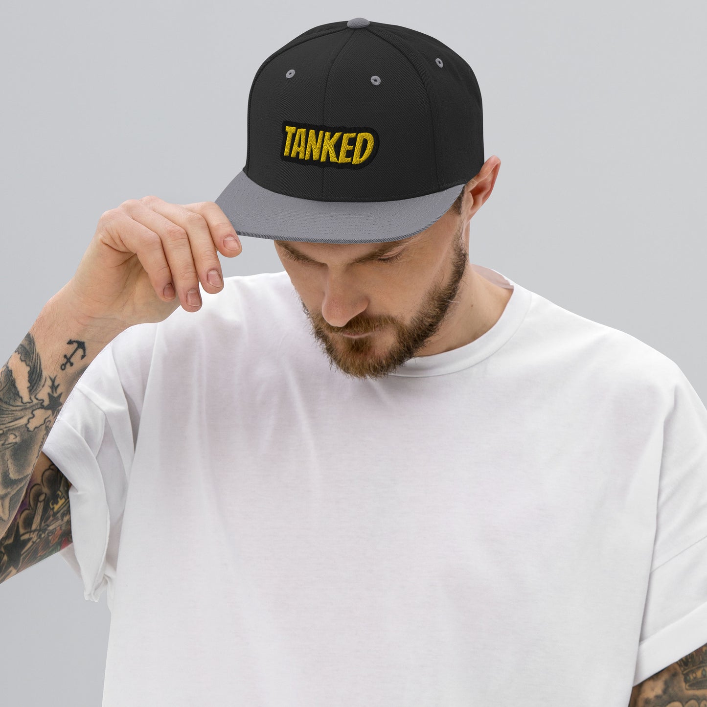 Snapback Hat- Tanked Tibia Edition