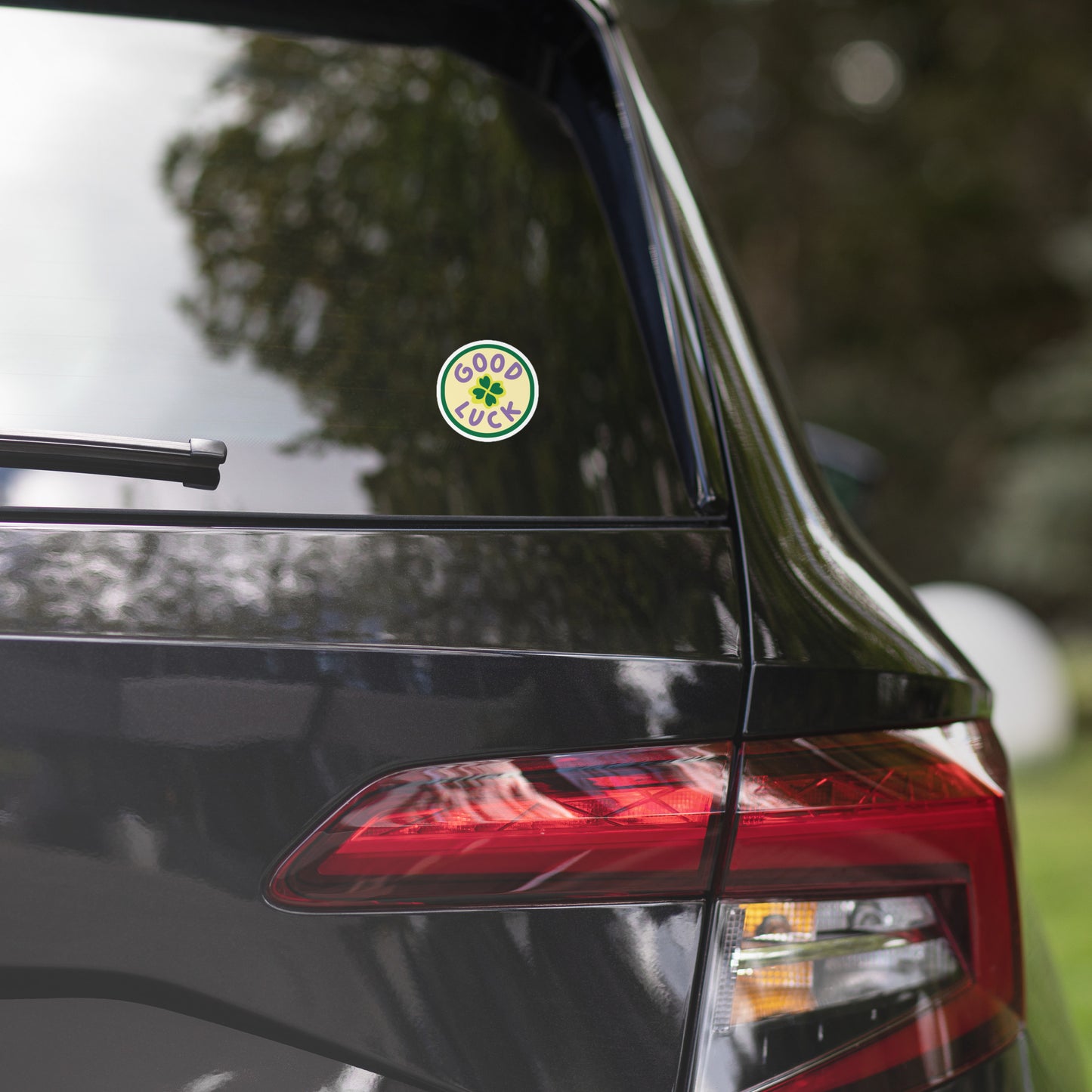 Single Bubble-free sticker- Clover