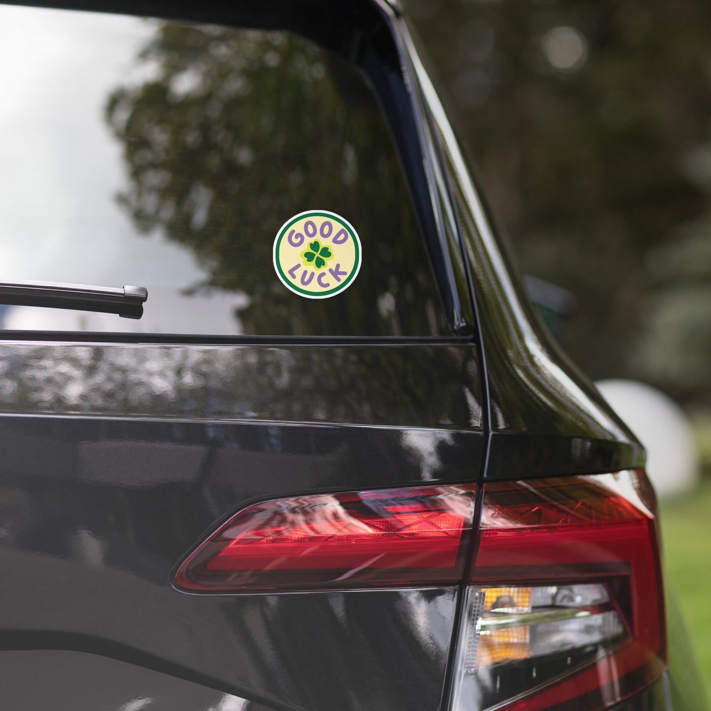 Single Bubble-free sticker- Clover