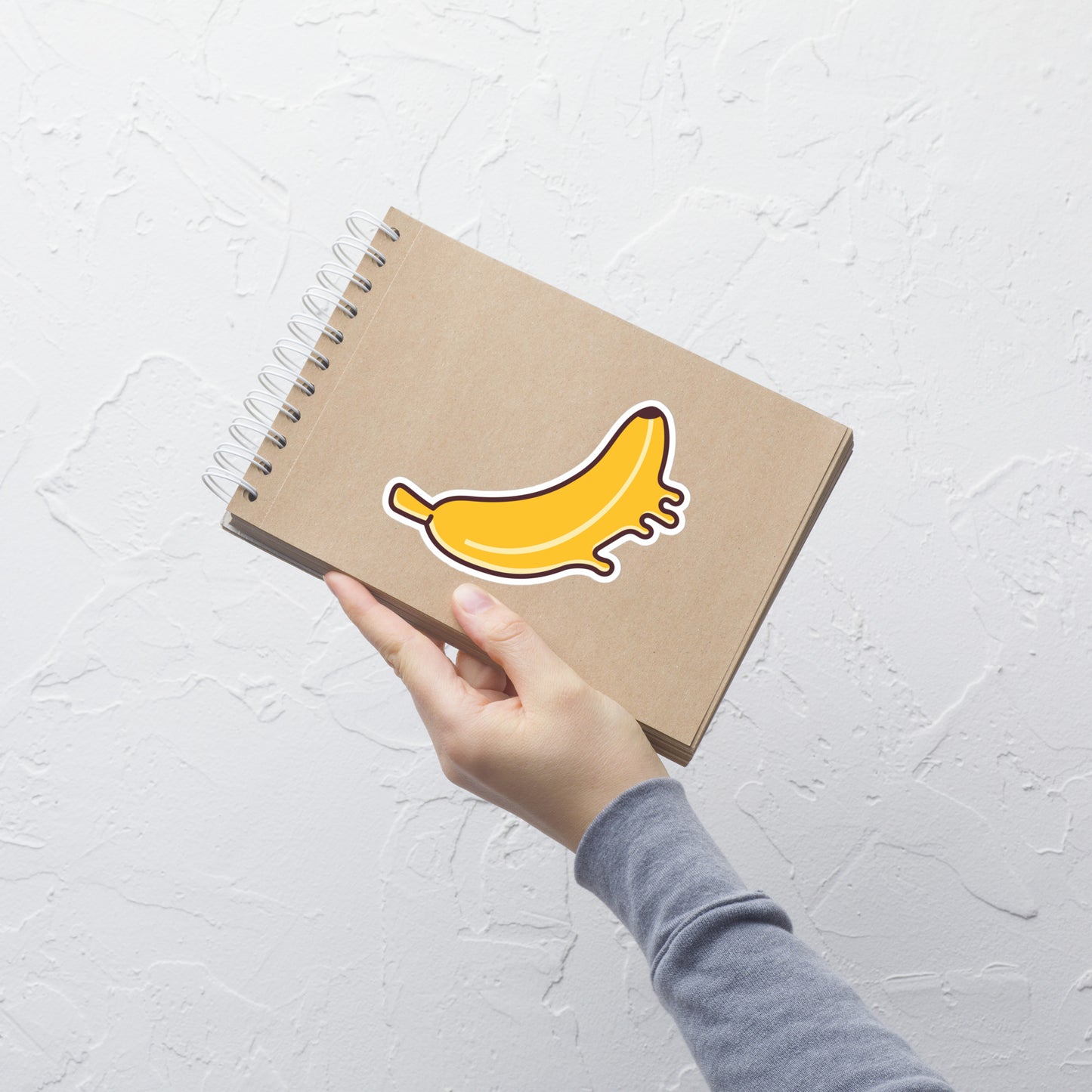 Single Bubble-free sticker-Drippy Banana