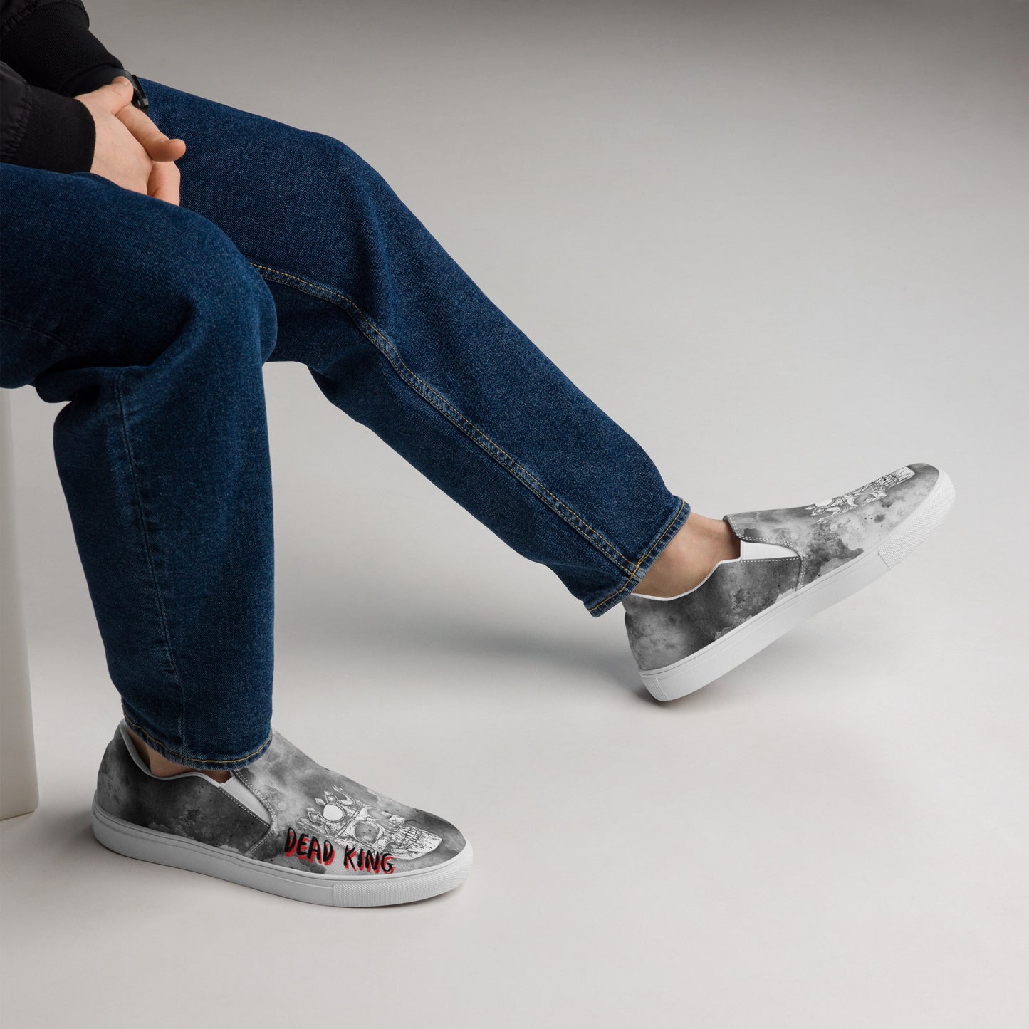 Men’s slip-on canvas shoes- Dead King