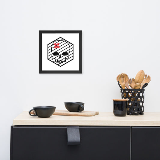 Framed photo paper poster- DrSkullbasher Edition