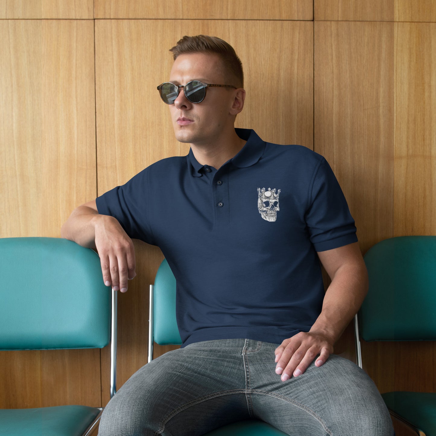 Men's Premium Polo- Dead King