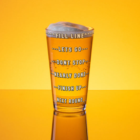 473ml Drink Glass- Drinker markers!