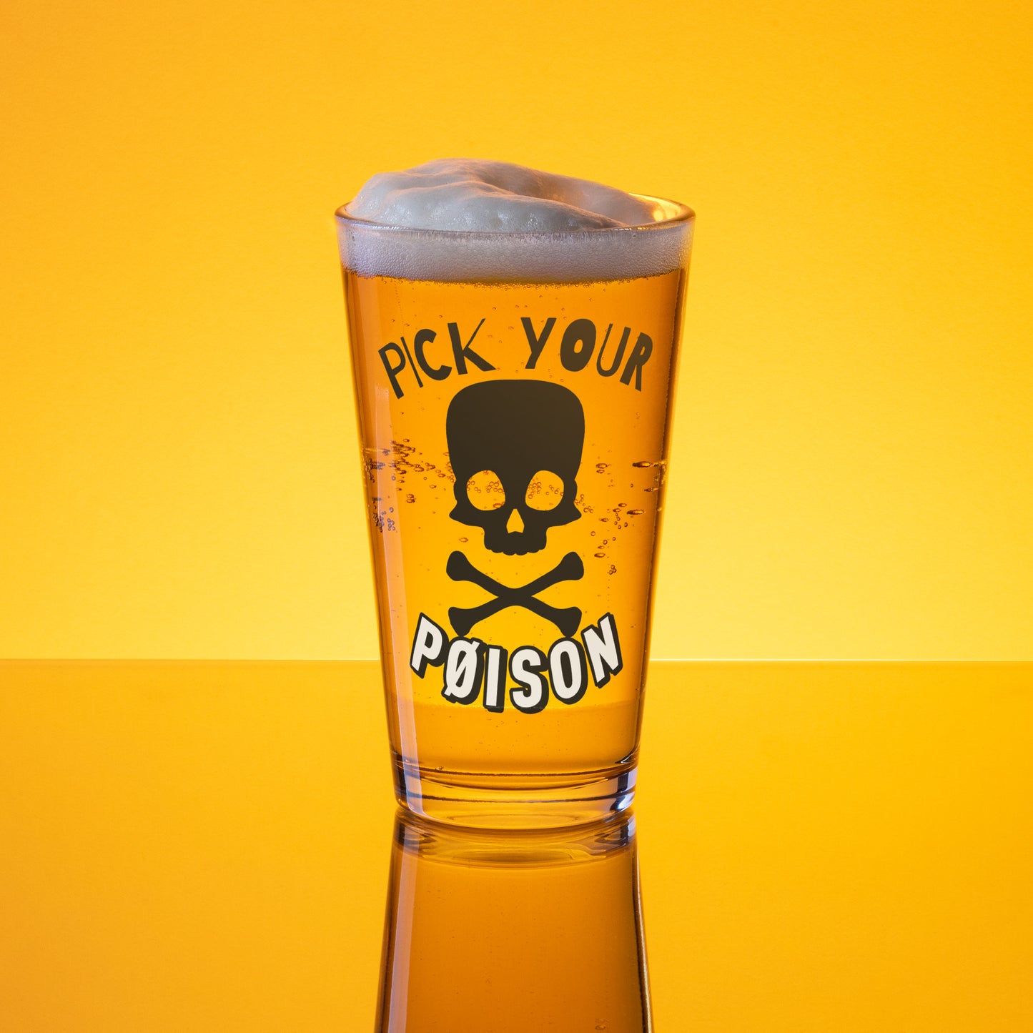 473ml Drink Glass- Pick your poison
