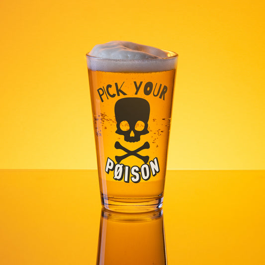 473ml Drink Glass- Pick your poison