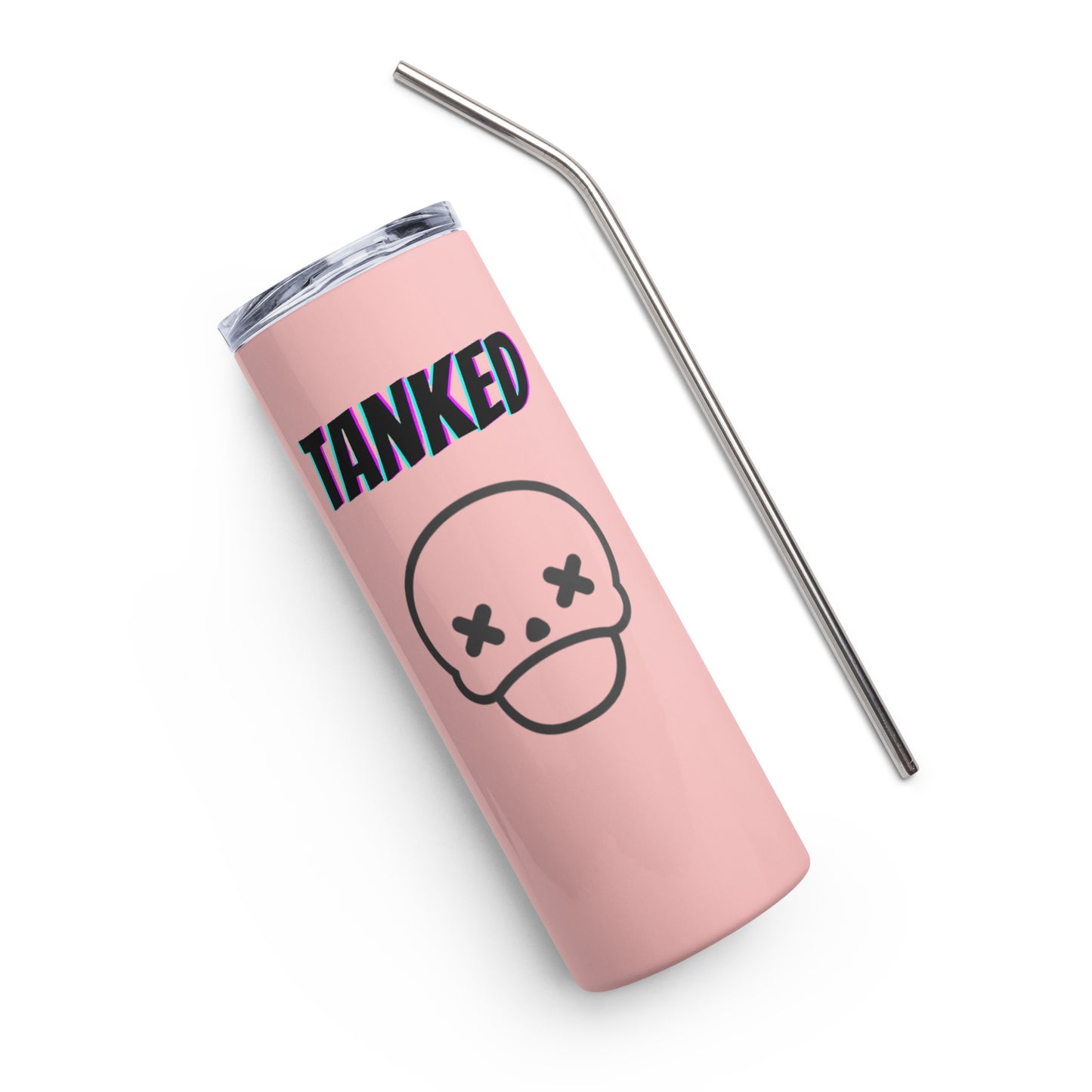 Stainless steel tumbler- Tanked Tibia Edition