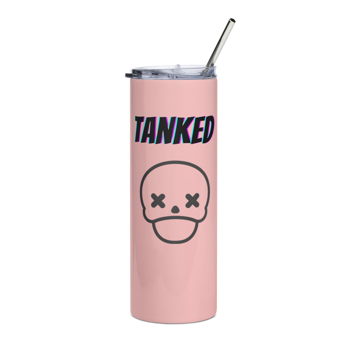 Stainless steel tumbler- Tanked Tibia Edition