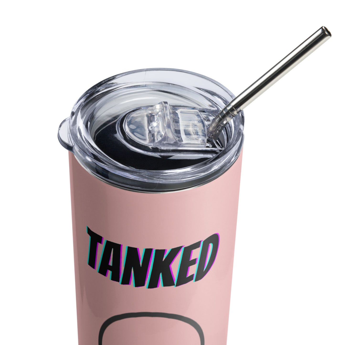 Stainless steel tumbler- Tanked Tibia Edition