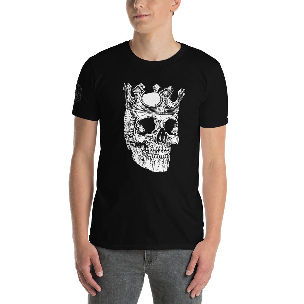 Short-Sleeve Unisex T-Shirt- Dead King- DrSkullbasher Edition