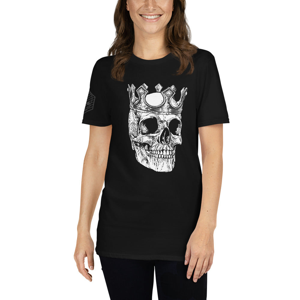 Short-Sleeve Unisex T-Shirt- Dead King- DrSkullbasher Edition