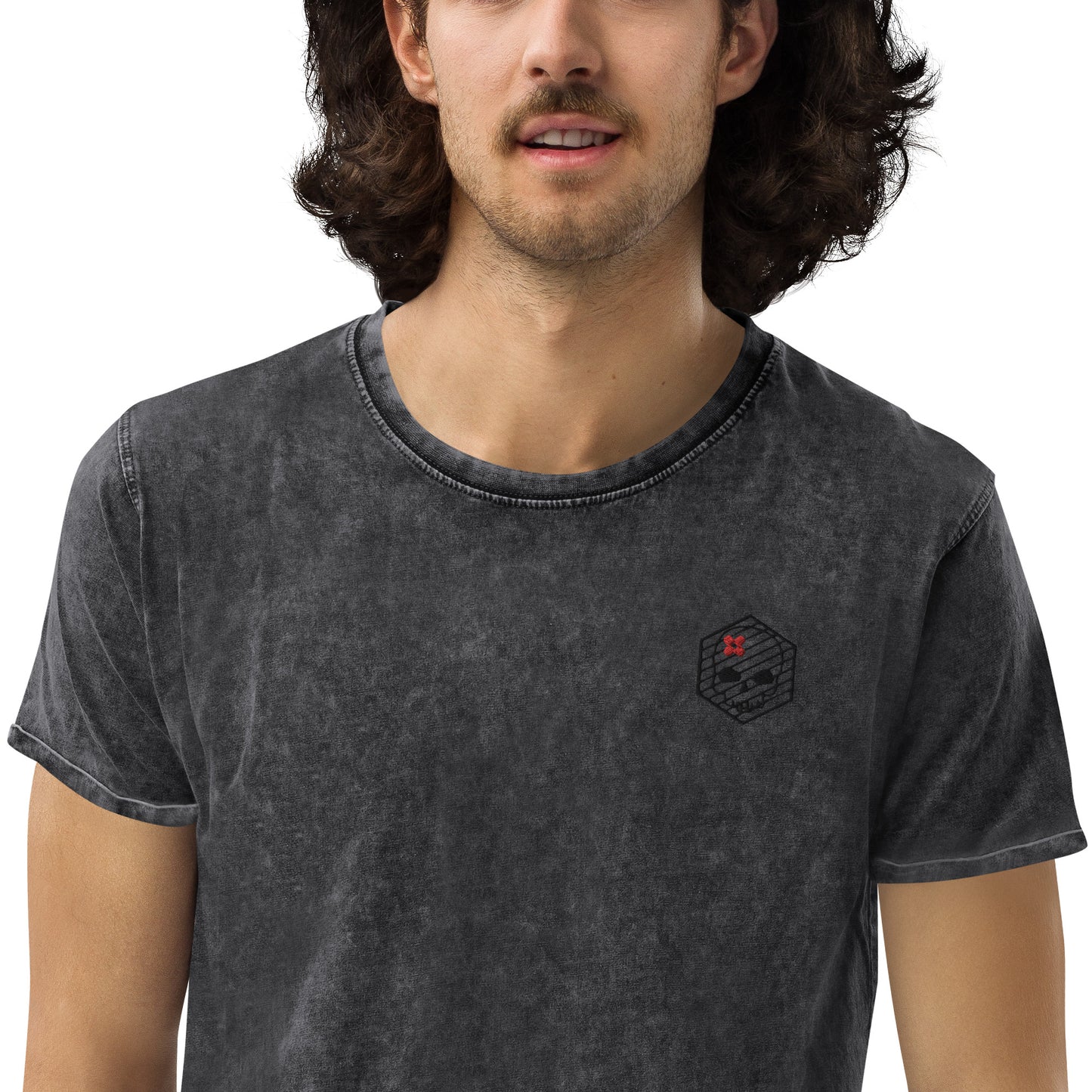 Denim T-Shirt- DrSkullbasher Edition