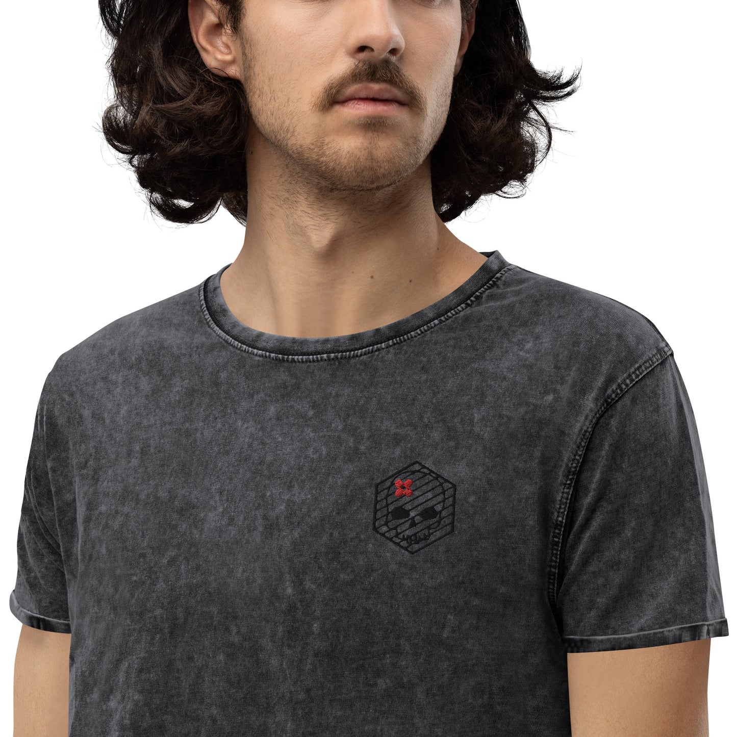 Denim T-Shirt- DrSkullbasher Edition