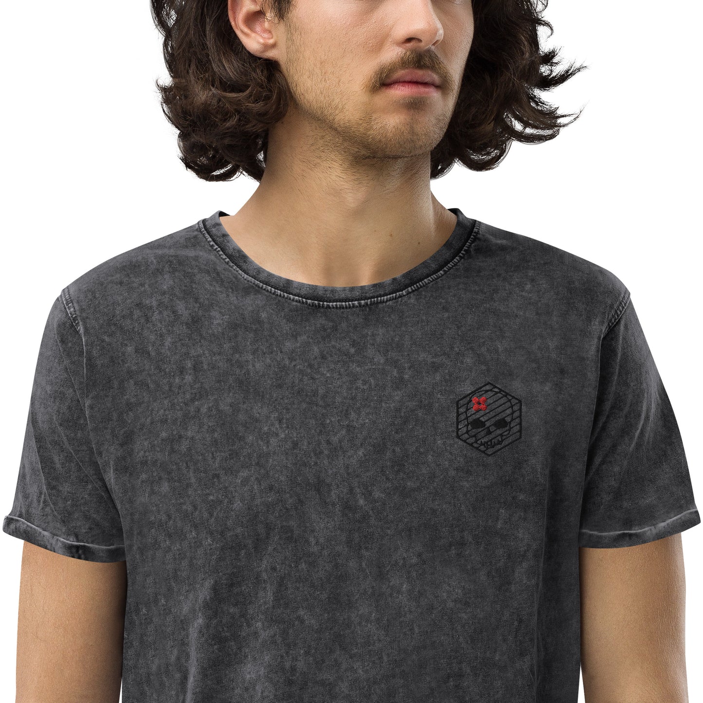 Denim T-Shirt- DrSkullbasher Edition