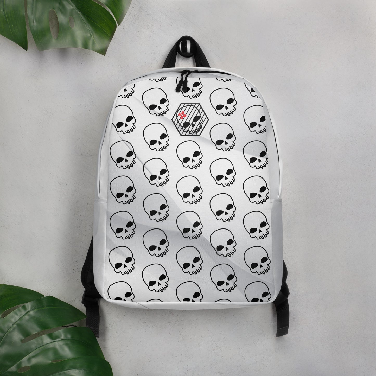 Minimalist Backpack- DrSkullbasher + Plain skulls Edition