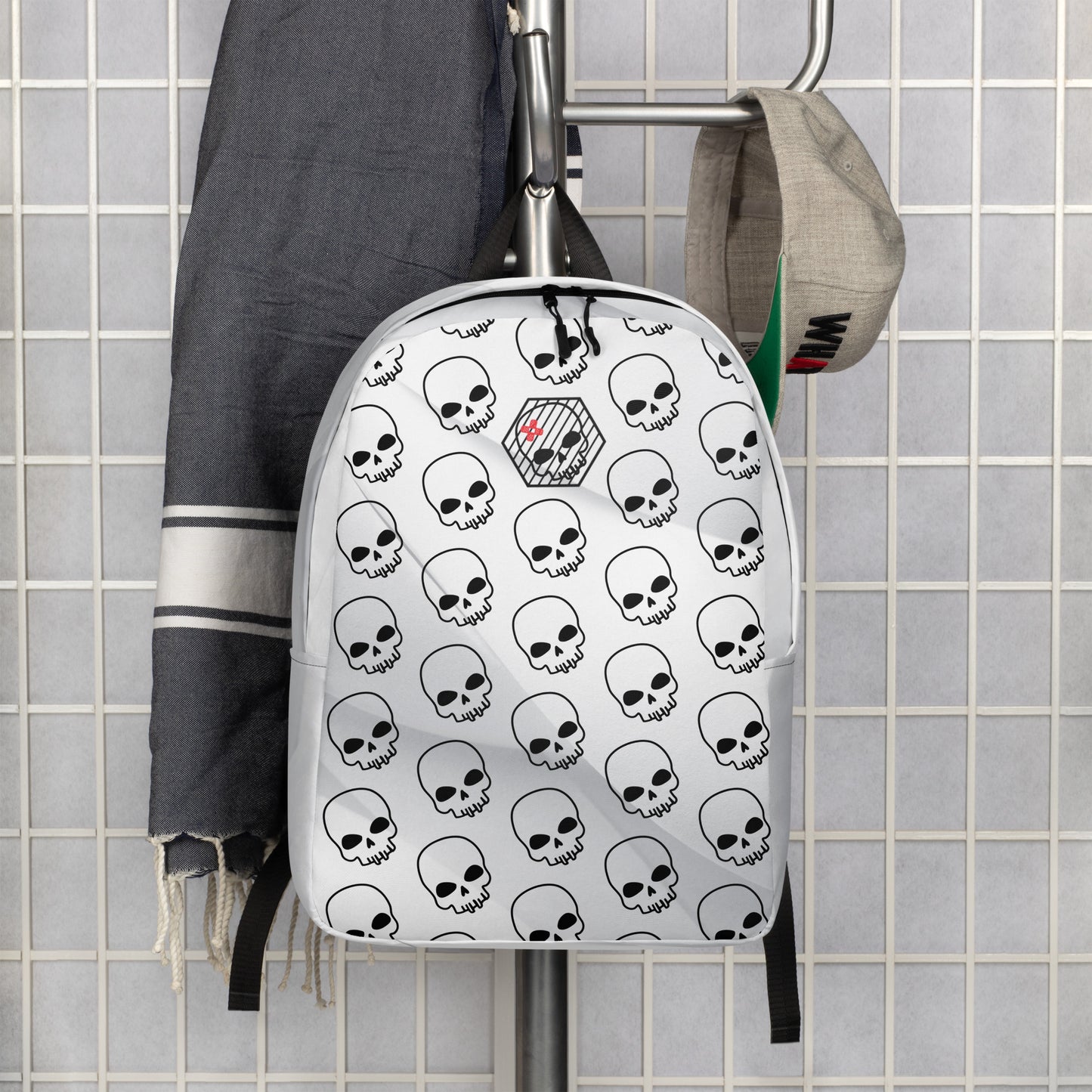 Minimalist Backpack- DrSkullbasher + Plain skulls Edition