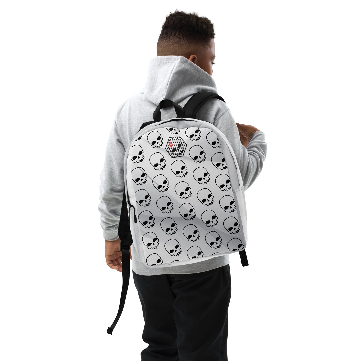 Minimalist Backpack- DrSkullbasher + Plain skulls Edition