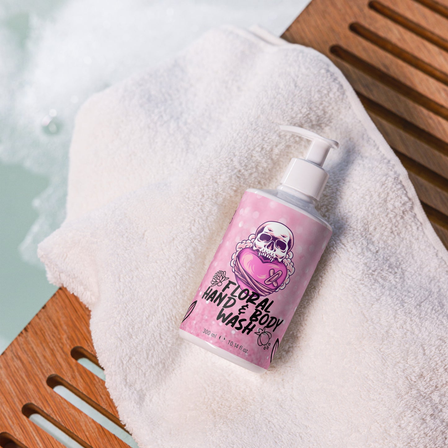 Floral hand & body wash- Sugar Candy Skull