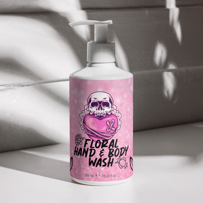 Floral hand & body wash- Sugar Candy Skull