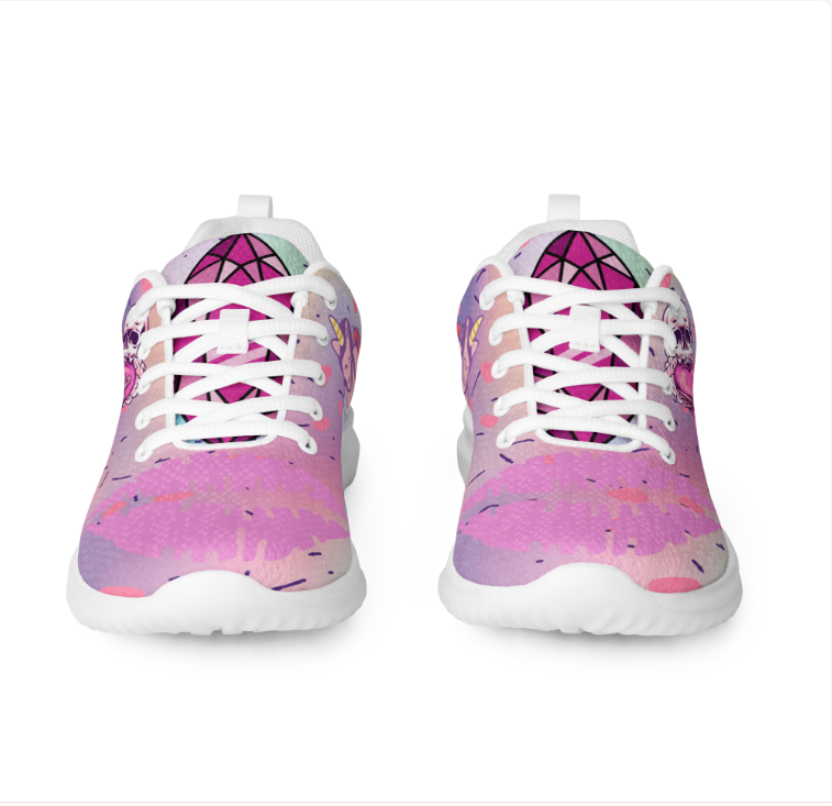 Women’s athletic shoes- Sugar Candy Skull
