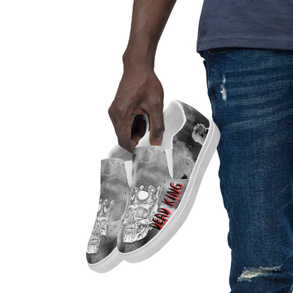 Men’s slip-on canvas shoes- Dead King