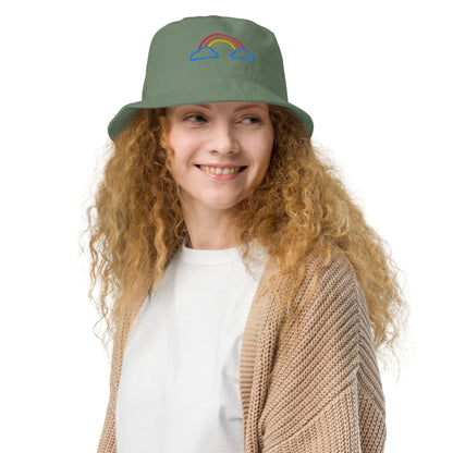 Organic bucket hat- Rainbow