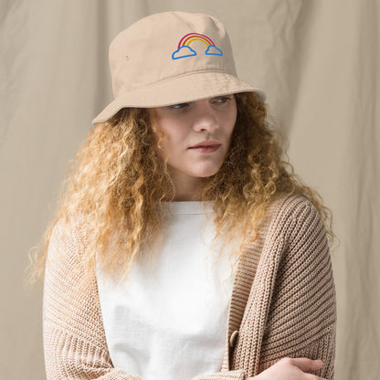 Organic bucket hat- Rainbow
