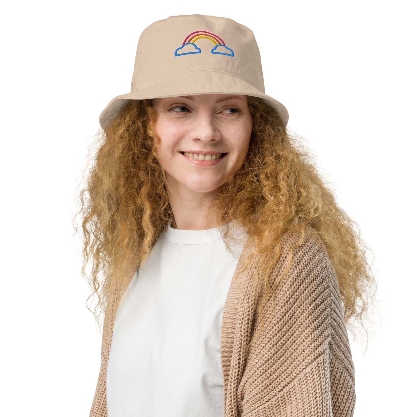 Organic bucket hat- Rainbow