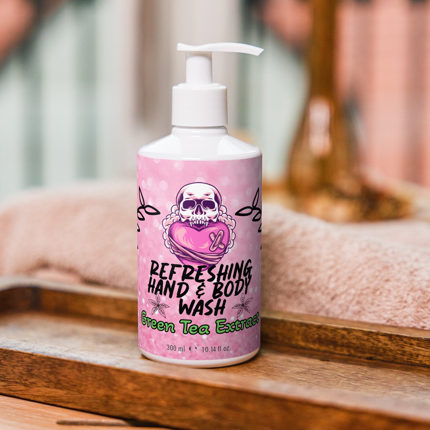 Refreshing hand & body wash- Sugar Candy Skull