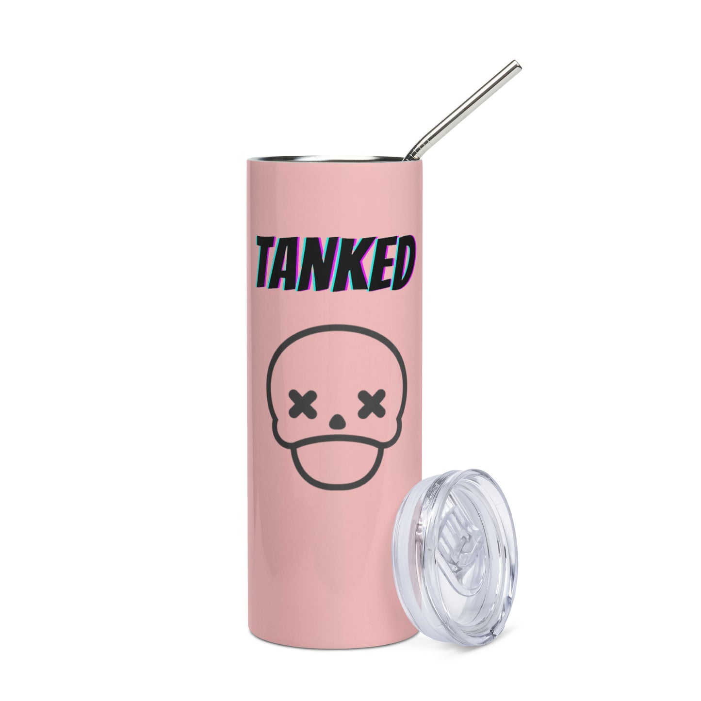 Stainless steel tumbler- Tanked Tibia Edition