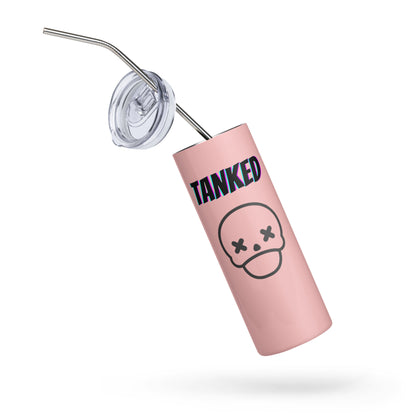 Stainless steel tumbler- Tanked Tibia Edition