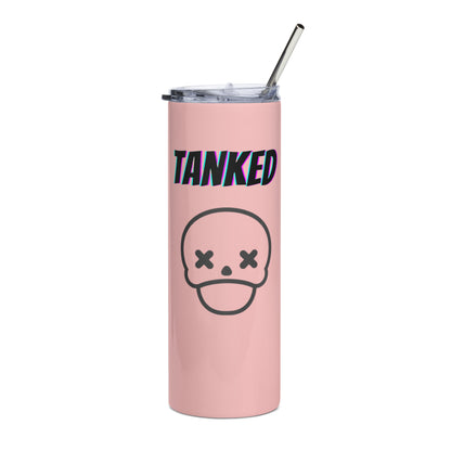 Stainless steel tumbler- Tanked Tibia Edition
