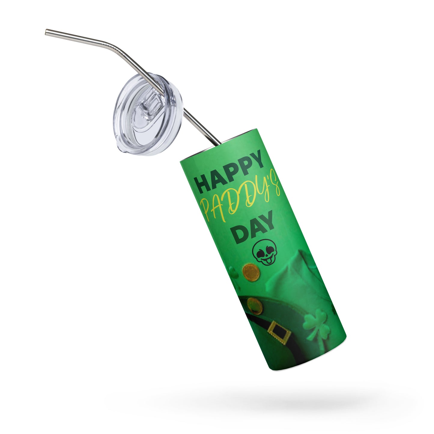 Stainless steel tumbler- St. Patrick’s day- Mischievous Mandible Edition