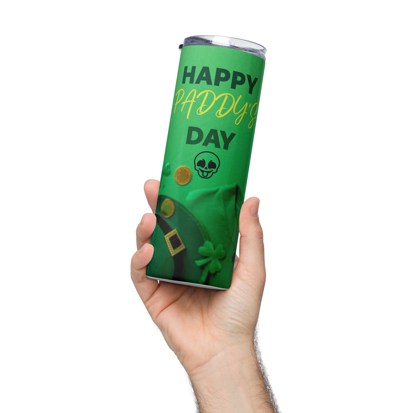 Stainless steel tumbler- St. Patrick’s day- Mischievous Mandible Edition