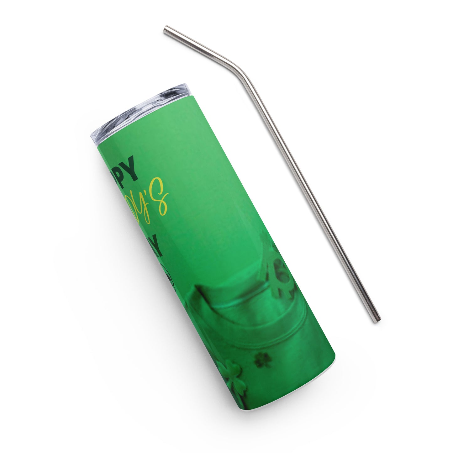 Stainless steel tumbler- St. Patrick’s day- Mischievous Mandible Edition