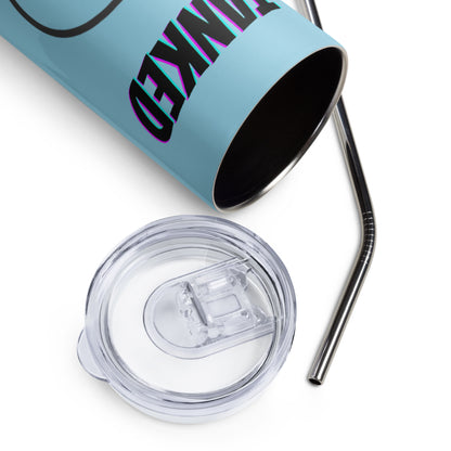 Stainless steel tumbler- Tanked Tibia Edition