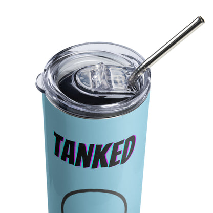 Stainless steel tumbler- Tanked Tibia Edition