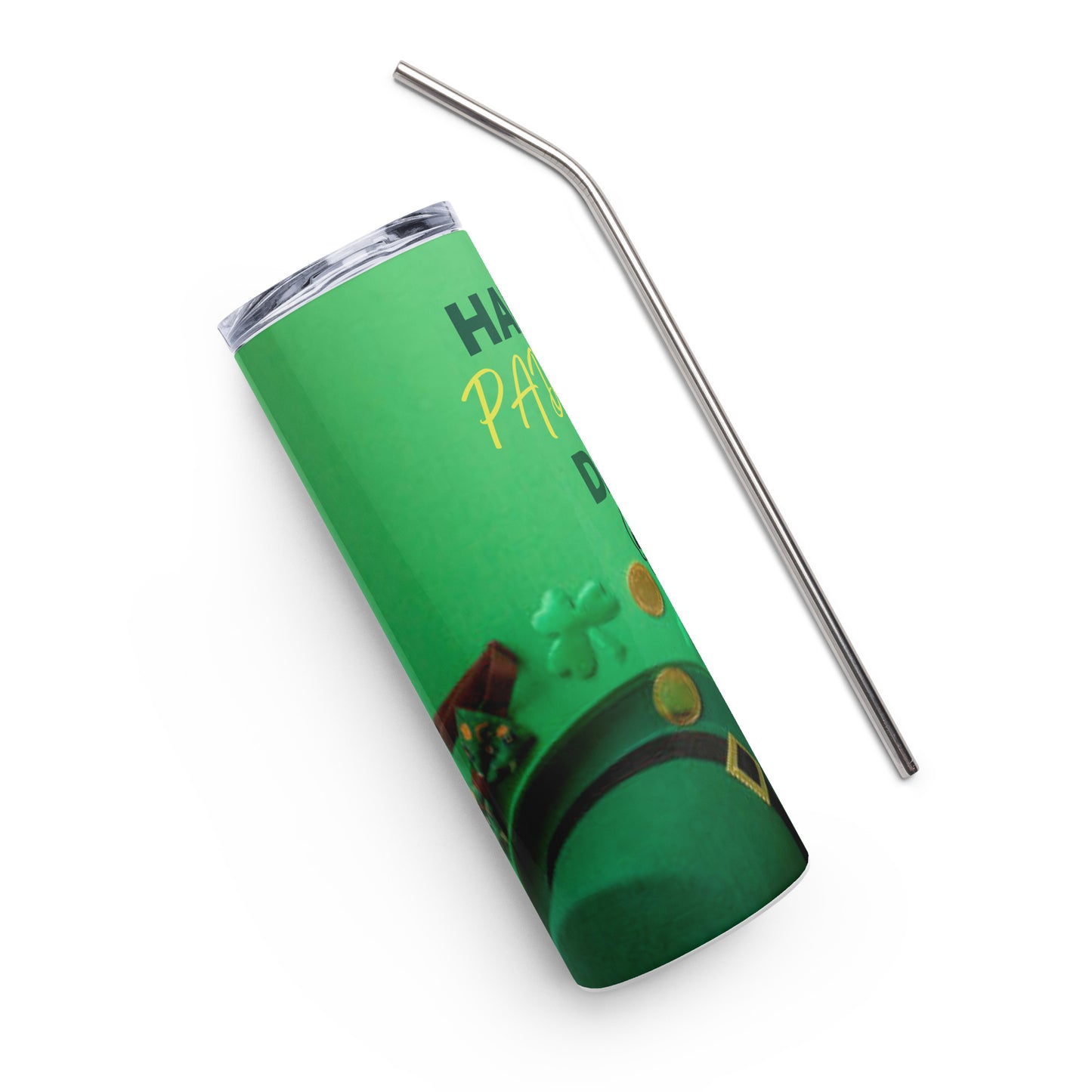 Stainless steel tumbler- St. Patrick’s day- Mischievous Mandible Edition