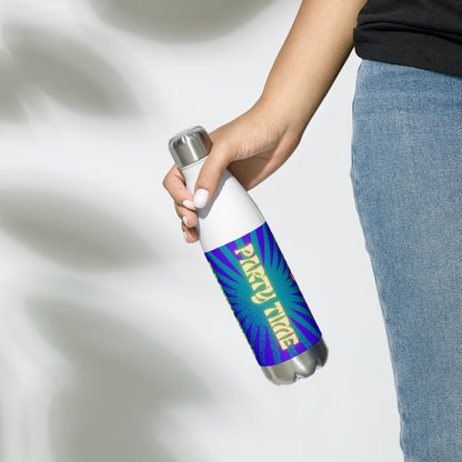 Stainless Steel Water Party time Bottle