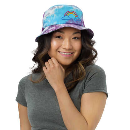 Tie-dye bucket hat- Rainbow