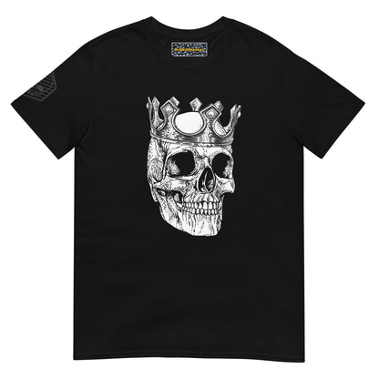 Short-Sleeve Unisex T-Shirt- Dead King- DrSkullbasher Edition