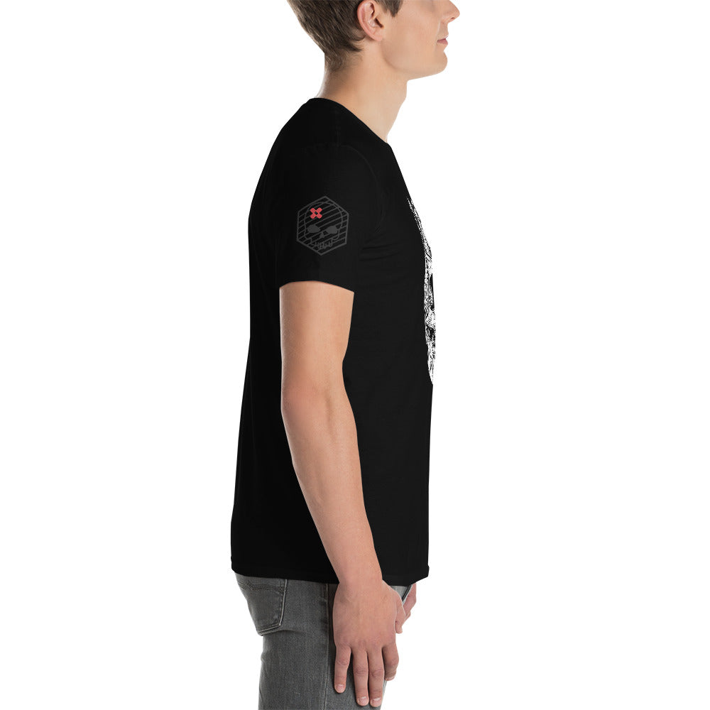 Short-Sleeve Unisex T-Shirt- Dead King- DrSkullbasher Edition