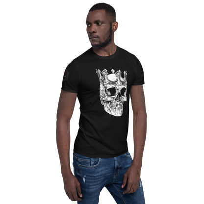 Short-Sleeve Unisex T-Shirt- Dead King- DrSkullbasher Edition
