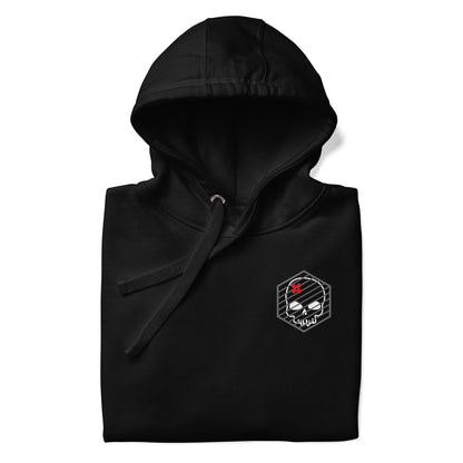 Unisex gym hoodie- DrSkullbasher Edition