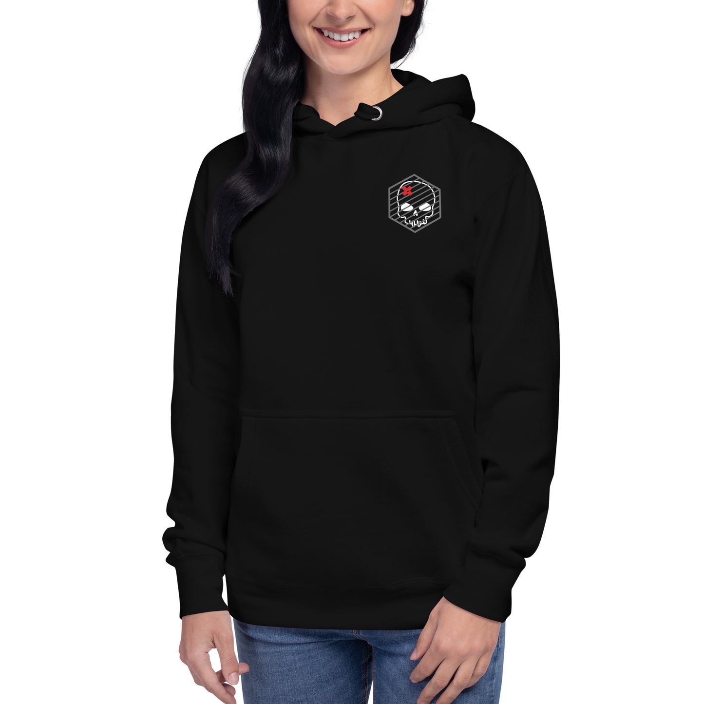 Unisex gym hoodie- DrSkullbasher Edition