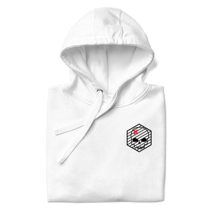 Unisex gym hoodie- DrSkullbasher Edition