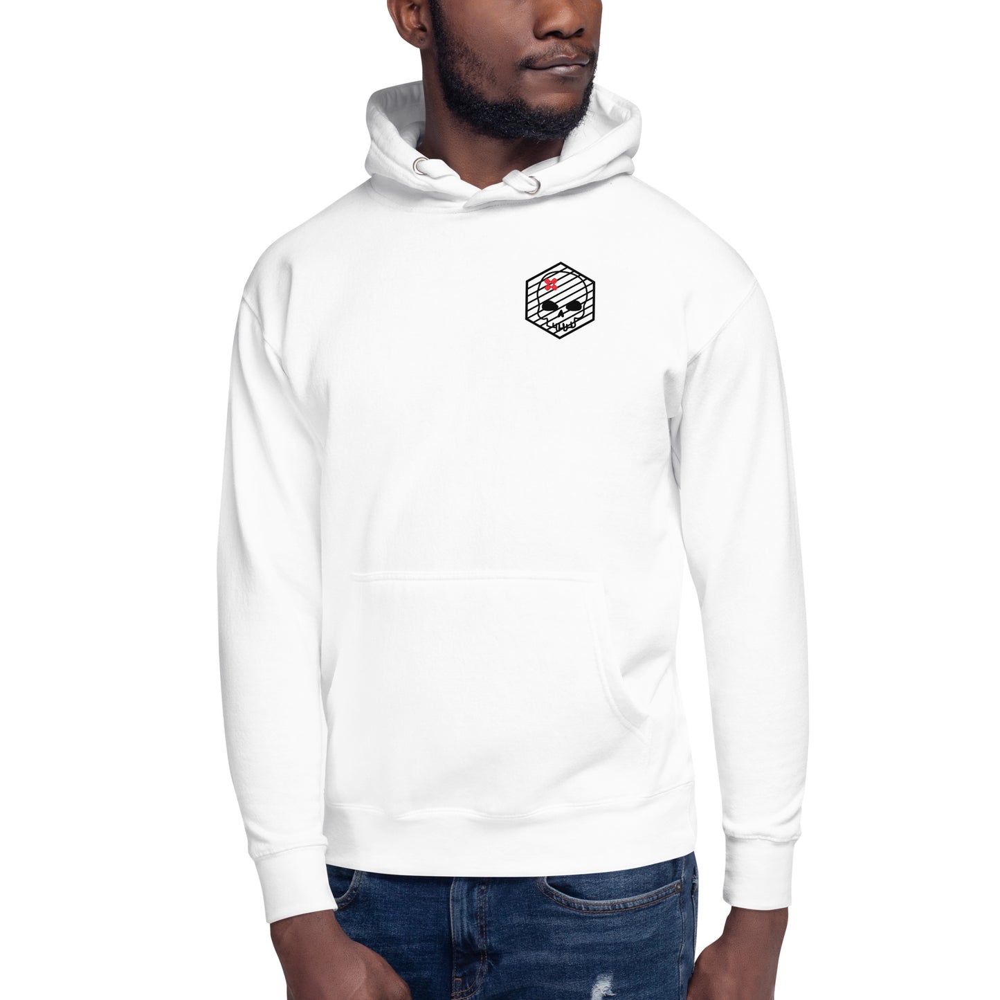 Unisex gym hoodie- DrSkullbasher Edition