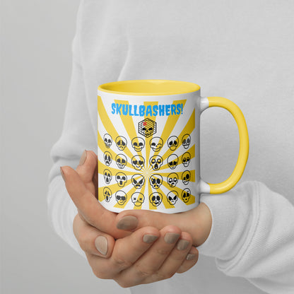 Skullbashers!- Mug with Color Inside