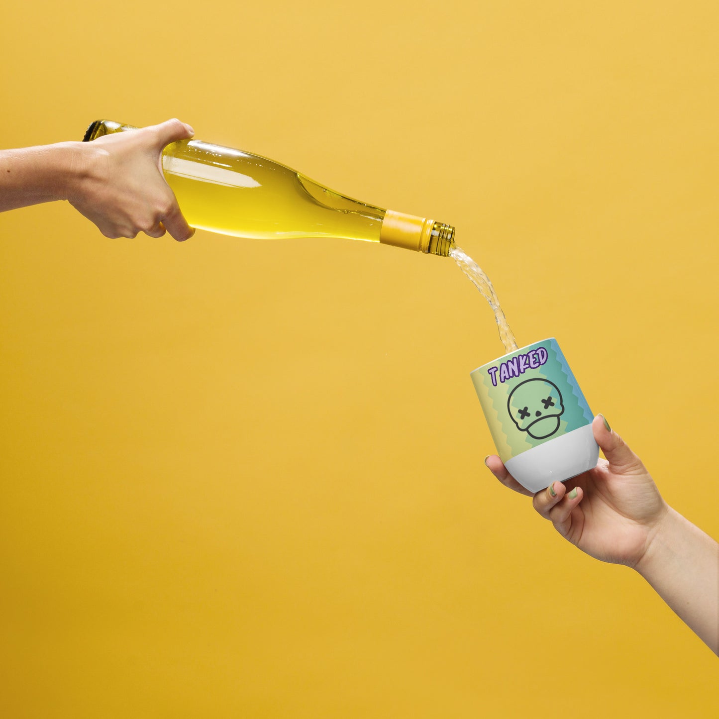 Wine tumbler- Tanked Tibia Edition